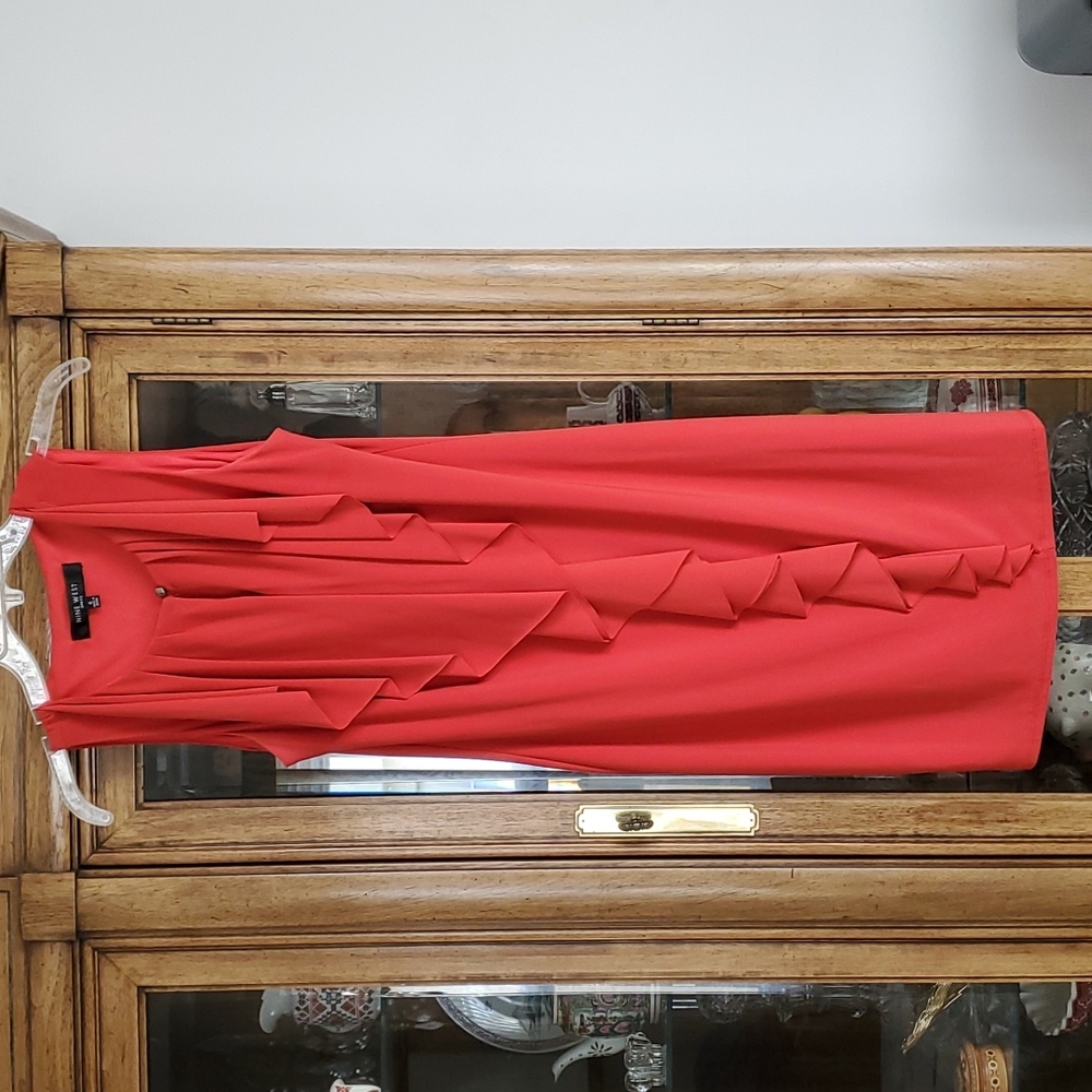Nine west Coral dress size 6 - Picture 1 of 11
